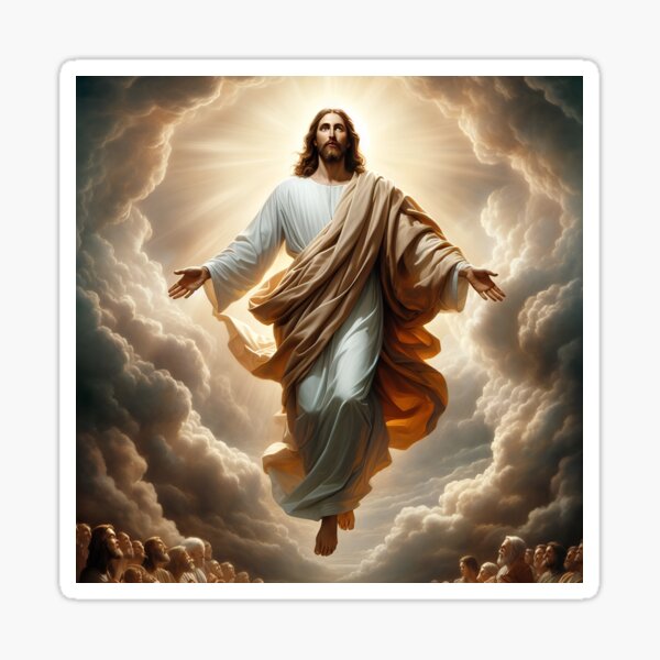 Item preview, Jesus Ascending to Heaven designed and sold by Patriot Artyfact.