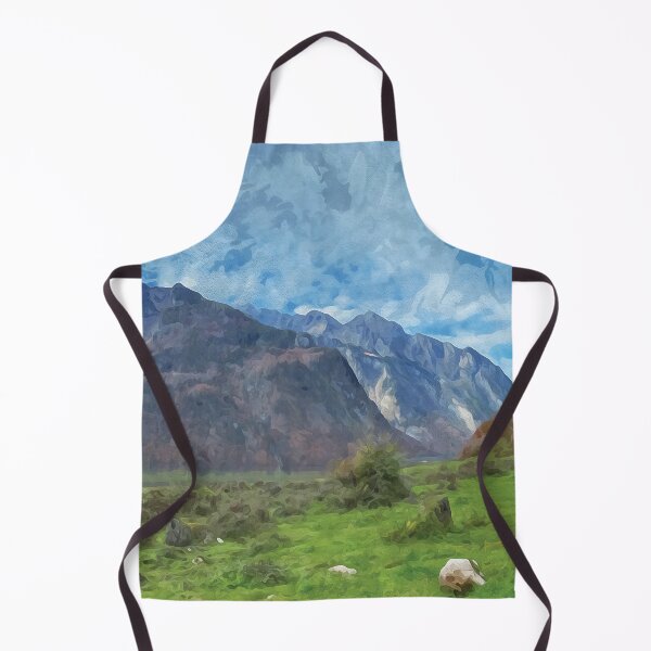 Item preview, View Lake Königssee and the Alps in autumn in water color designed and sold by Intermundium.
