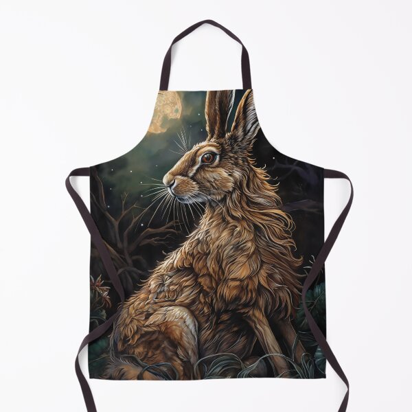 Item preview, Moon Gazing Hare designed and sold by CosmicAnomaly.