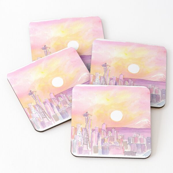 Item preview, Sunny Dawn in Seattle Washington  designed and sold by artshop77.