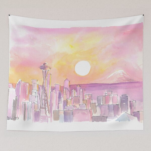 Item preview, Sunny Dawn in Seattle Washington  designed and sold by artshop77.