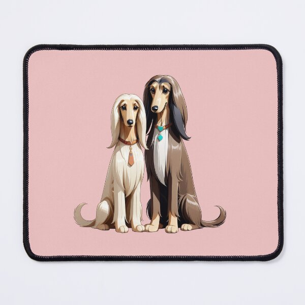 Item preview, Afghan Hound Family, Afgan Hound Couple designed and sold by Bilisik.