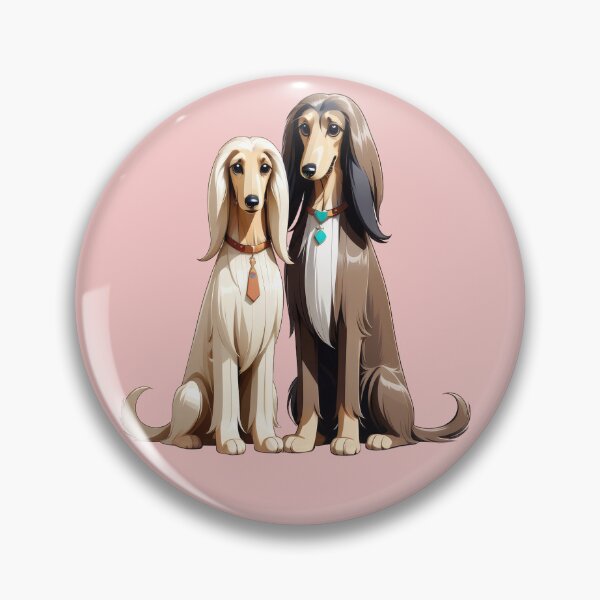 Item preview, Afghan Hound Family, Afgan Hound Couple designed and sold by Bilisik.