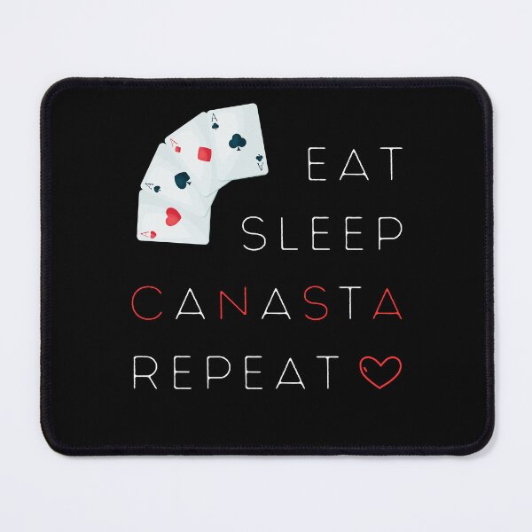 Item preview, Eat sleep canasta repeat designed and sold by Weknes.