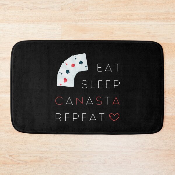 Item preview, Eat sleep canasta repeat designed and sold by Weknes.