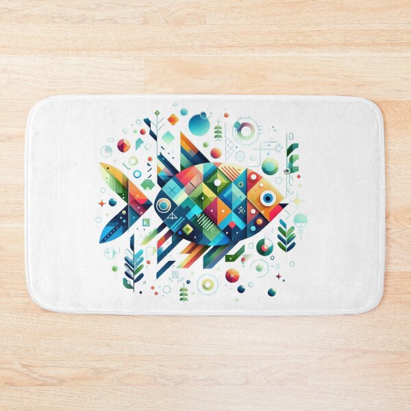 Item preview, Geometric fish designed and sold by Alibeyoglu.