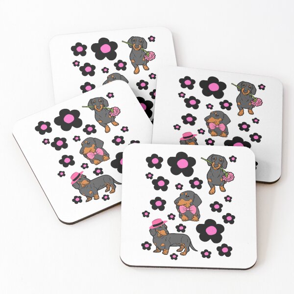 Item preview, Dabber Dachshounds designed and sold by ValsCrazyCats.