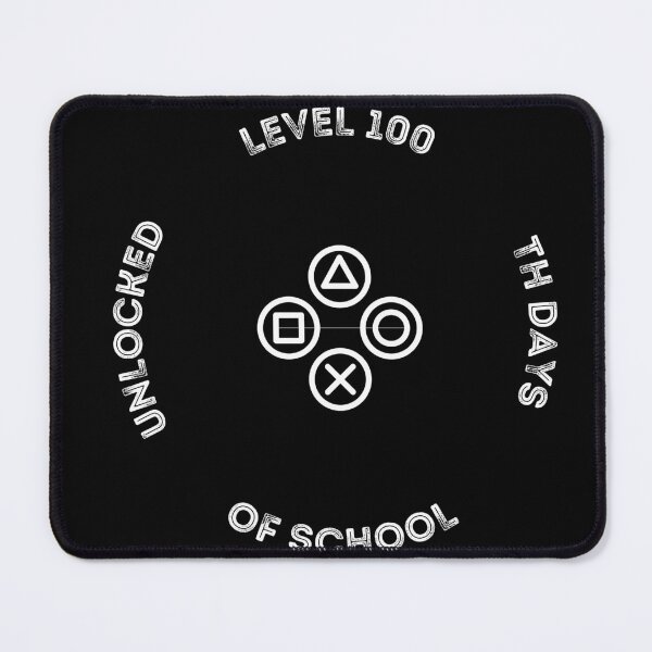 Item preview, "Level 100 Days of School Unlocked Premium Tee" designed and sold by AI-volution.