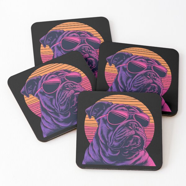 Item preview, Funny English Bulldog Vintage English Bulldog Retro Vaporwave Aesthetic designed and sold by ahmed2751989.