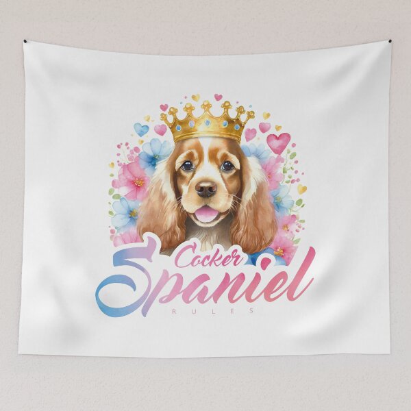 Item preview, cocker spaniel rules designed and sold by MEG-Design.