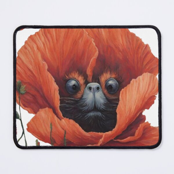 Item preview, Flower art ,Adorable pets ,Artistic pup Pet canvas ,Doggy floral designed and sold by kozlebozle007.