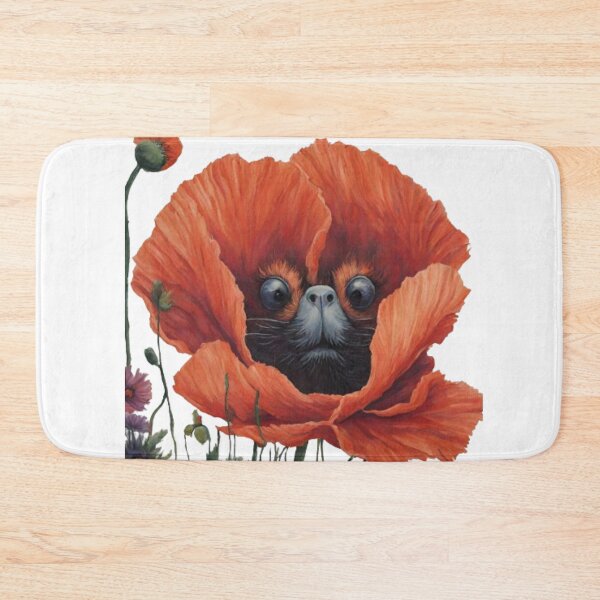 Item preview, Flower art ,Adorable pets ,Artistic pup Pet canvas ,Doggy floral designed and sold by kozlebozle007.