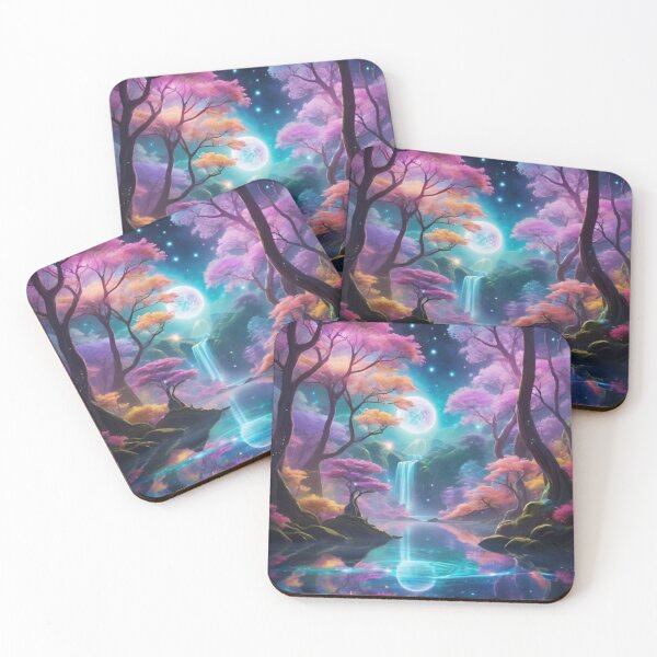Item preview, River Falls Into Moon designed and sold by Ethereal-Canvas.