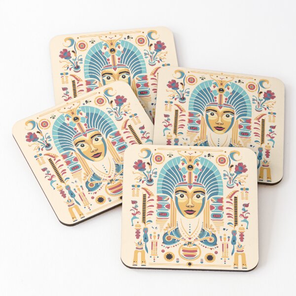 Item preview, Egyptian colorfull flat designed and sold by Cult Archive.