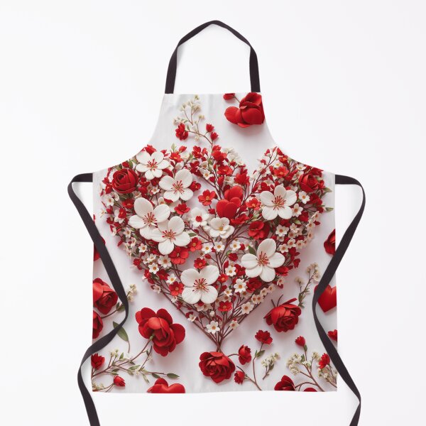 Item preview, heart in roses designed and sold by MyCraftForYOU.