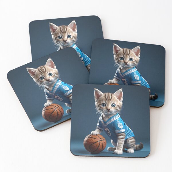 Artikelvorschau, Kitz in Kitz - Kätzchen im Basketball-Outfit entworfen und verkauft von skippykitty.