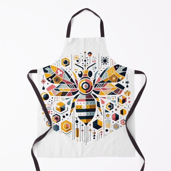 Item preview, Geometric bee designed and sold by Alibeyoglu.