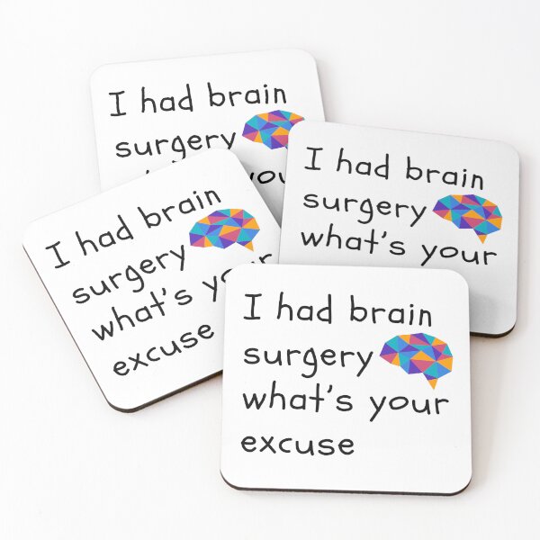 Item preview, I Had Brain Surgery What’s Your Excuse | Get Well | Recovery | Brain Operation designed and sold by ShopCoolStop.