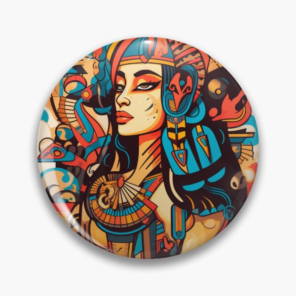 Item preview, Egyptian Isis godess illustration style designed and sold by CivilizActions.