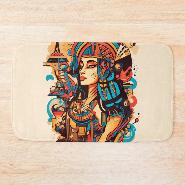 Item preview, Egyptian Isis godess illustration style designed and sold by CivilizActions.
