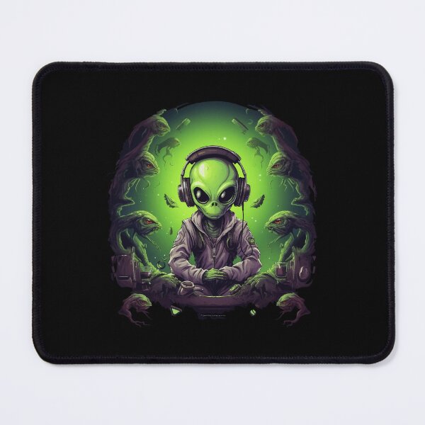 Item preview, Alien Portrait Gamer, Extraterrestrial Creature designed and sold by Andrea-Design.