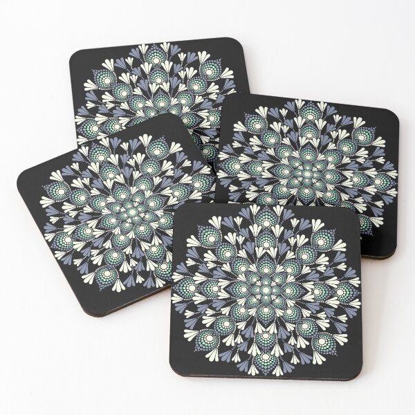 Item preview, Mandala Flower - Dot Painting designed and sold by MANUDOODLE.