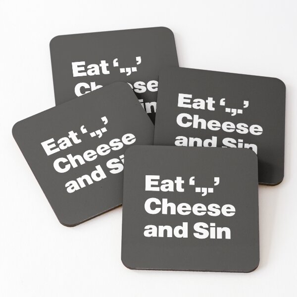 Item preview, Eat Cheese and Sin - Cheese Lover designed and sold by nancycrazy.