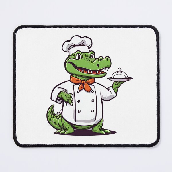Item preview, Chef Alligator Classic designed and sold by Majestic Paws.