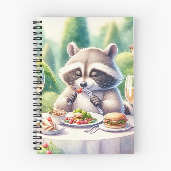 Item preview, Racoon Gourmet Meal | Cute Racoon | Funny designed and sold by ShopCoolStop.
