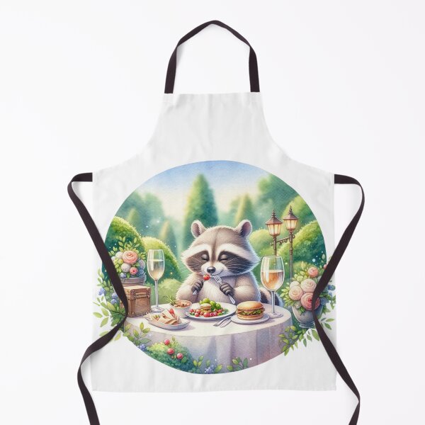 Item preview, Racoon Gourmet Meal | Cute Racoon | Funny designed and sold by ShopCoolStop.