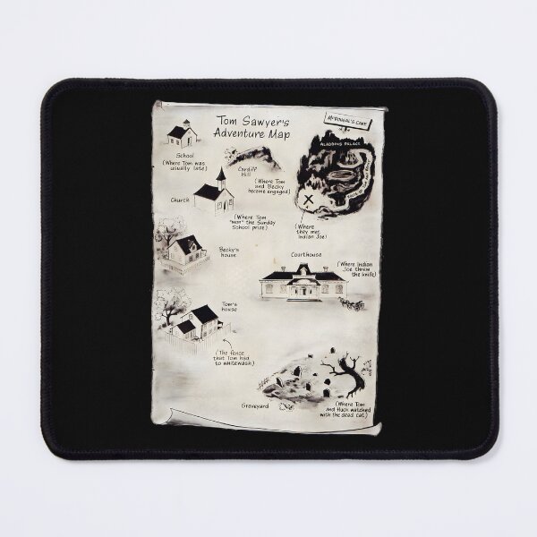 Item preview, Mark Twain Tom Sawyer designed and sold by AspectArtWorks.