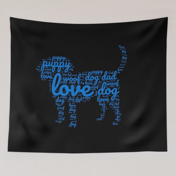 Item preview, Words Dog Dad designed and sold by SoulPaws.