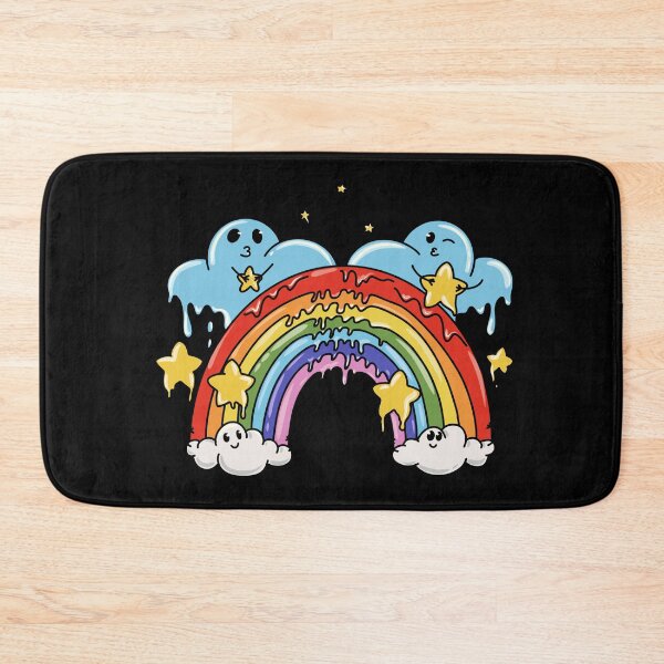 Item preview, Adorable Colorful Melting Rainbow Sticker designed and sold by CANDYFrog.