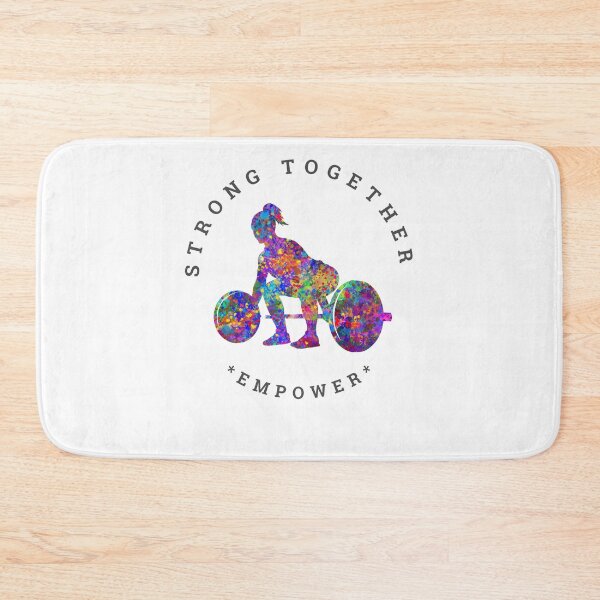 Item preview, Strong Together: Female Weightlifting Empowerment T-Shirt designed and sold by Stock-Wave.