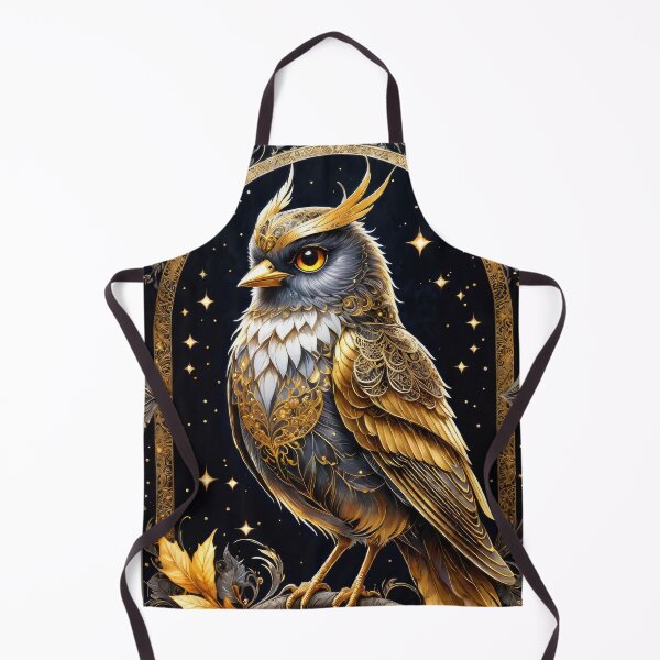 Item preview, Golden Skillful Owl designed and sold by cyberartstudiox.