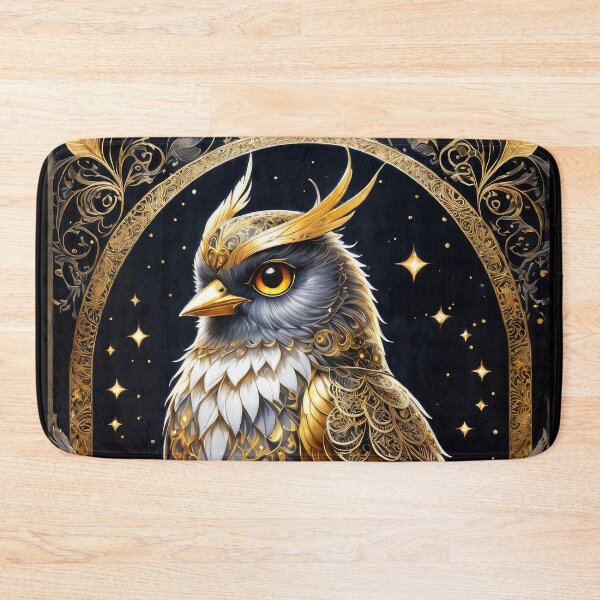 Item preview, Golden Skillful Owl designed and sold by cyberartstudiox.