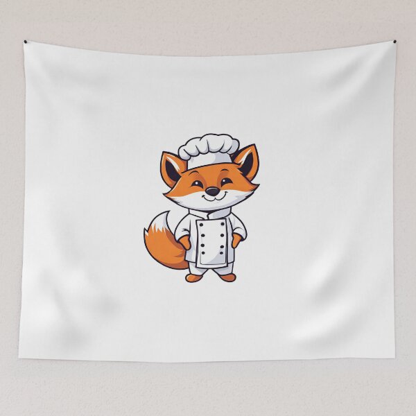 Item preview, Chef Fox Classic designed and sold by Majestic Paws.