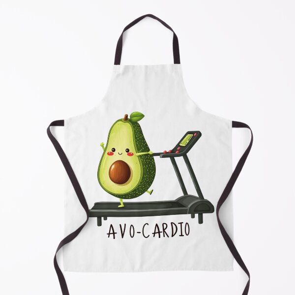 Item preview, Avo-Cardio Fruit and Exercise design designed and sold by PrintNTeeCo.
