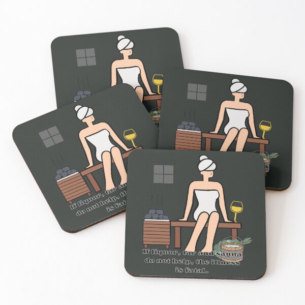 Item preview, Steam Room Sauna Funny Old saying  designed and sold by Nordic Heat Co..