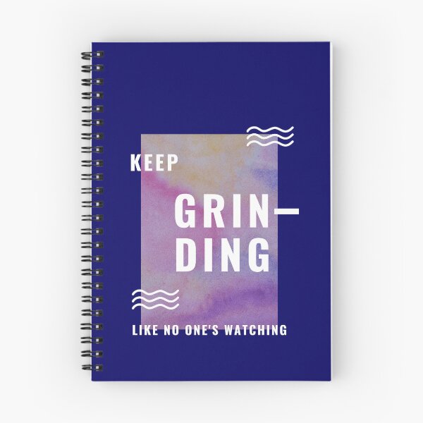 Item preview, Keep Grinding Yoga Fitness Design designed and sold by SvenJ94.