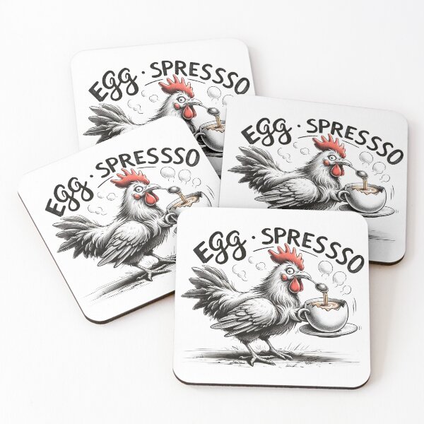 Item preview, Eggspresso Easter Egger Chicken Funny Gift For Easter designed and sold by Joyful-Park.