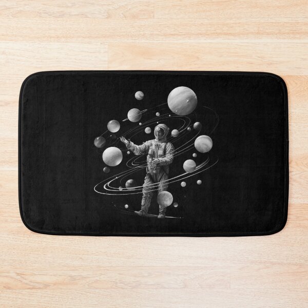 Artikelvorschau, Cartoon-Animation „Kosmonaut und die Planeten des Sonnensystems“. entworfen und verkauft von VibeStyleShop.