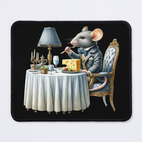 Item preview, Mouse Gourmet Cheese | Cute | Funny designed and sold by ShopCoolStop.