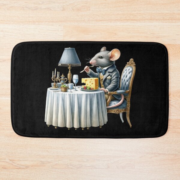 Item preview, Mouse Gourmet Cheese | Cute | Funny designed and sold by ShopCoolStop.