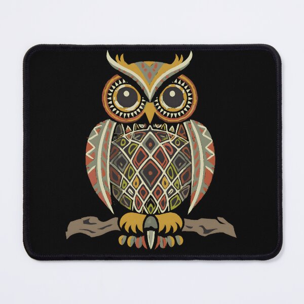Item preview, Peruvian Inca Folk Art Owl designed and sold by Luxpavo.
