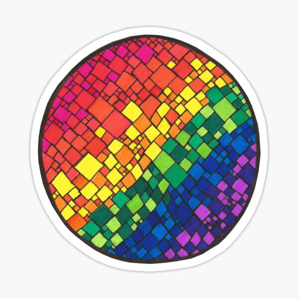 Mandala “Oneness” Sticker