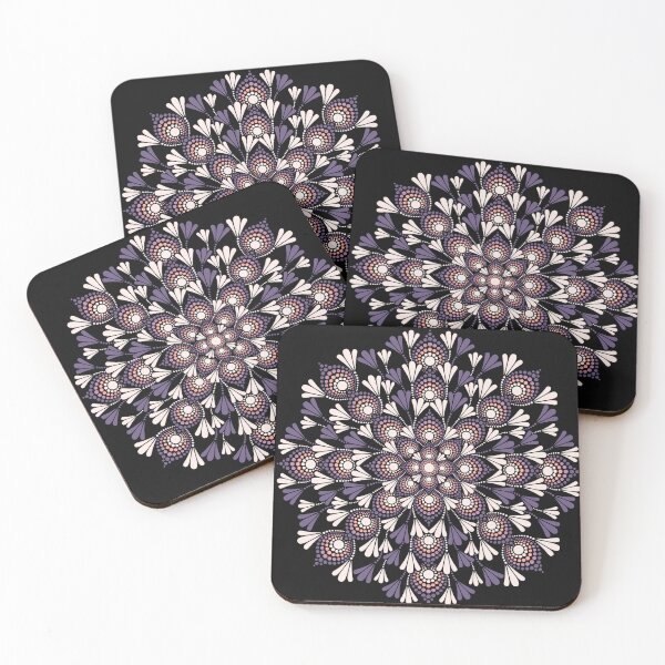 Item preview, Mandala Flower - Dot Painting designed and sold by MANUDOODLE.