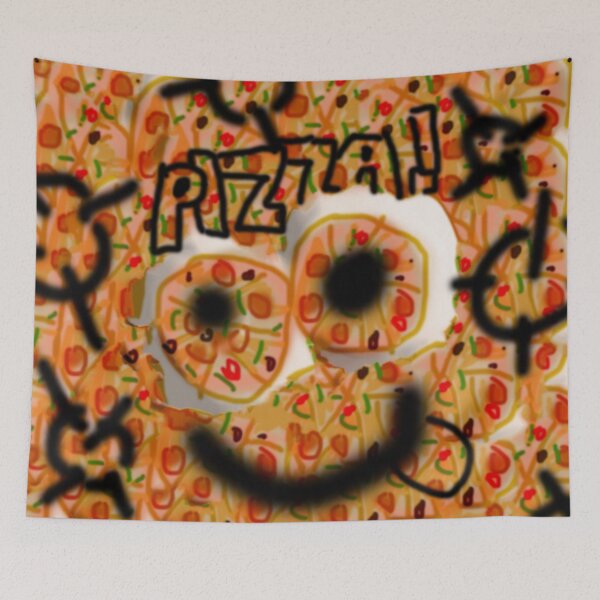 Item preview, Pizza Smile designed and sold by skullbal.