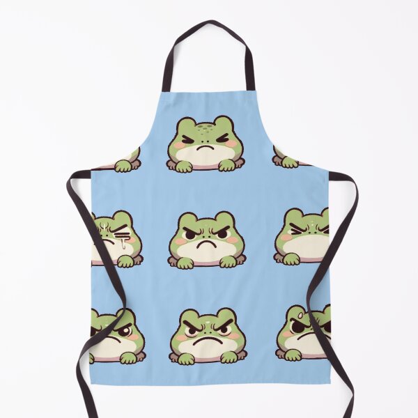 Item preview, Cute Grumpy Frogs designed and sold by ScroggMcGoose.