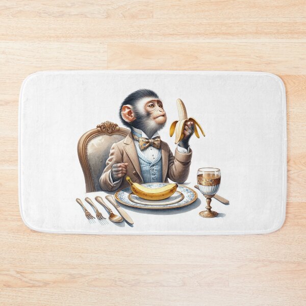 Item preview, Monkey Gourmet Banana | Cute | Funny designed and sold by ShopCoolStop.